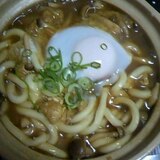 鍋焼きカレーうどん